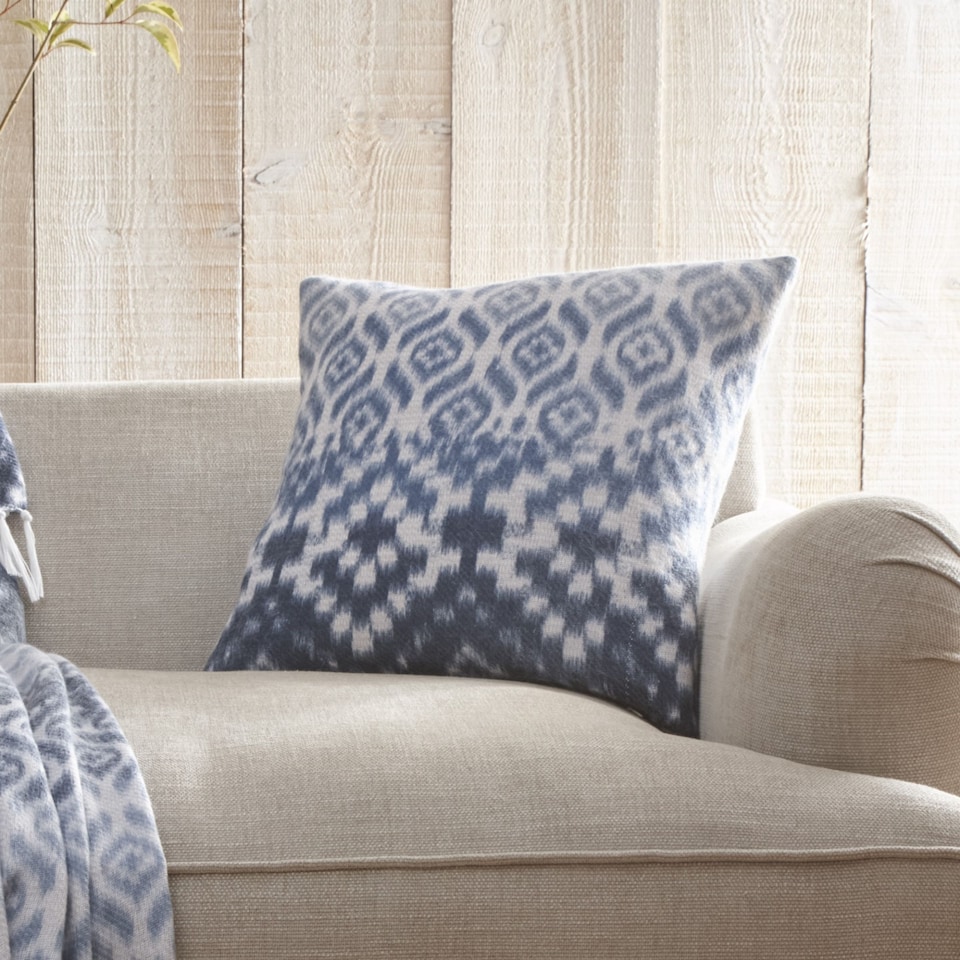 image 1 of Appletree Sakari Filled Cushion Blue