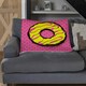 image 2 of Set doughnut sweet food, donut cartoon pop art style (Blanket)