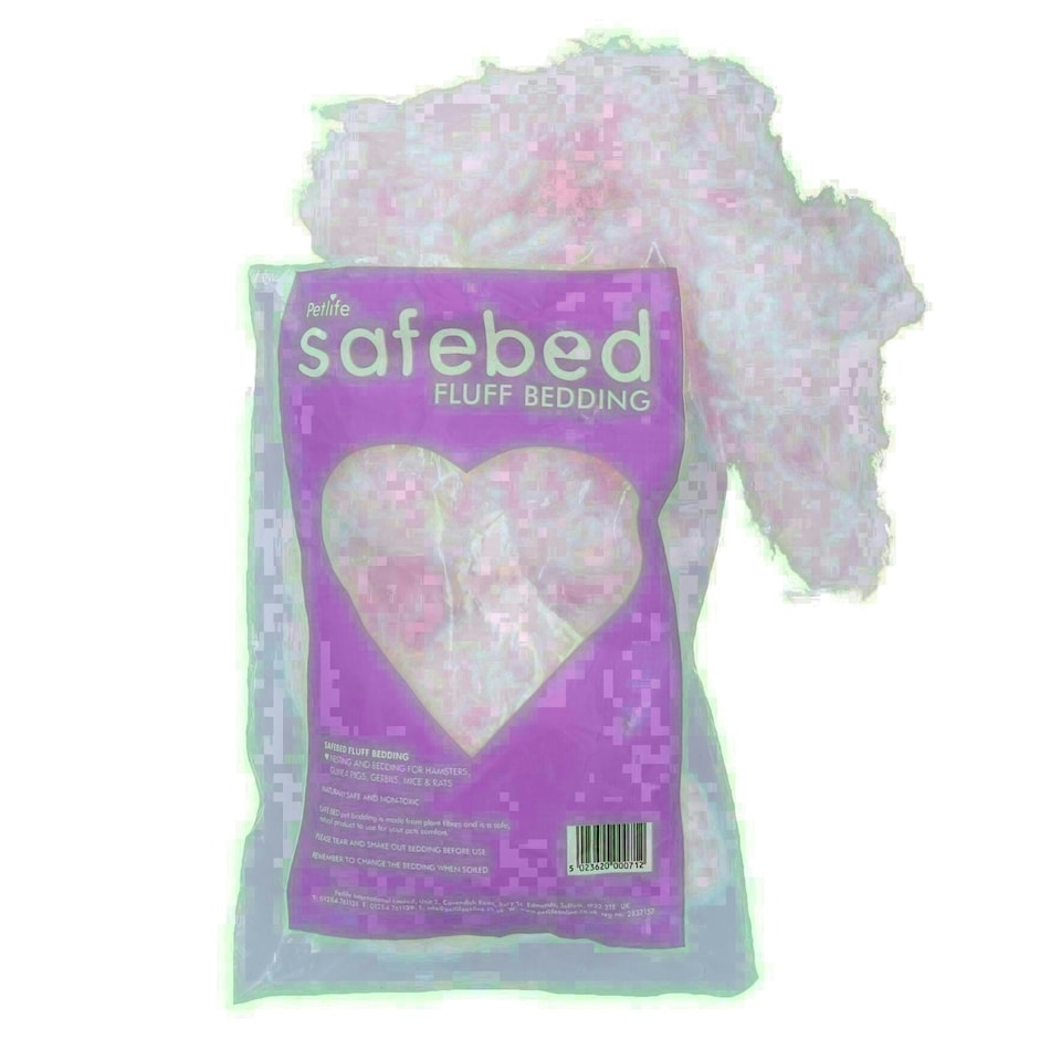 image 1 of 3PK Small Animal Hamster Gerbils Safe Bed Fluff Nesting Bedding - (Colour Varies)