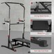 image 6 of HOMCOM Adjustable&Folded Dip Stands Multi-Function Pull-ups Sit-ups Fitness tool