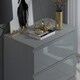 image 6 of FWStyle Stora 3 Drawer Chest of Drawers - Grey Gloss Front