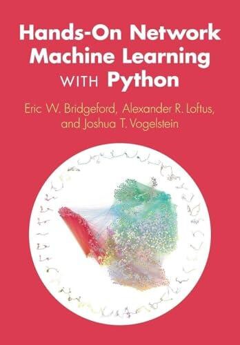 Hands-On Network Machine Learning with Python Paperback Book