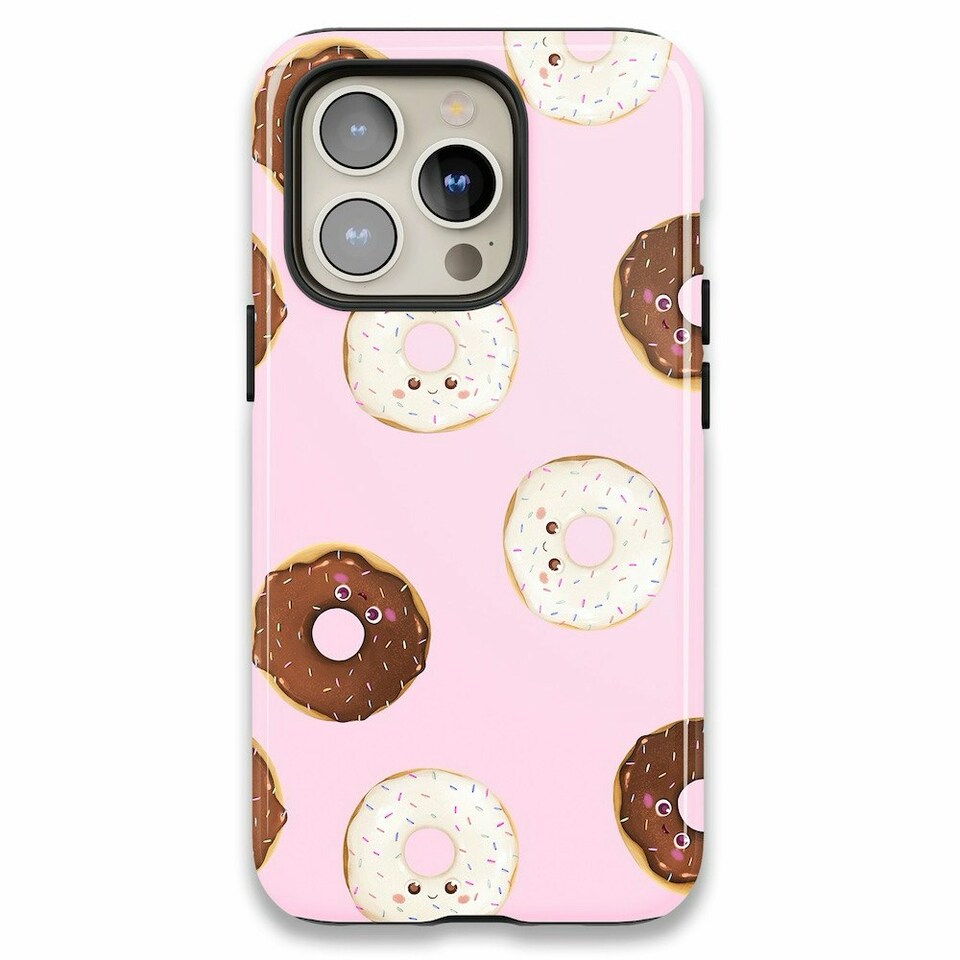 image 1 of Donuts Phone Case | Pink | iPhone 14 Plus
Tough | iPhone 14 Plus
Tough