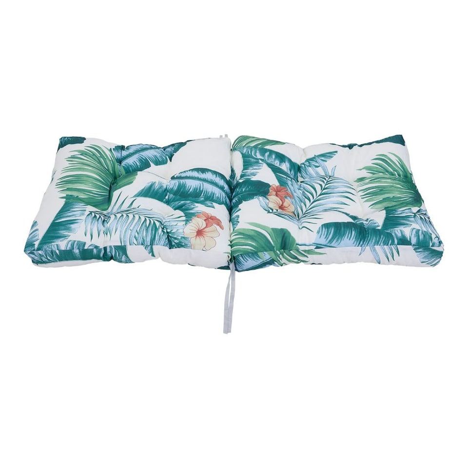 image 1 of Living and Home Outdoor Thickened Chair Cushion, Hawaiian Style, 106x53cm