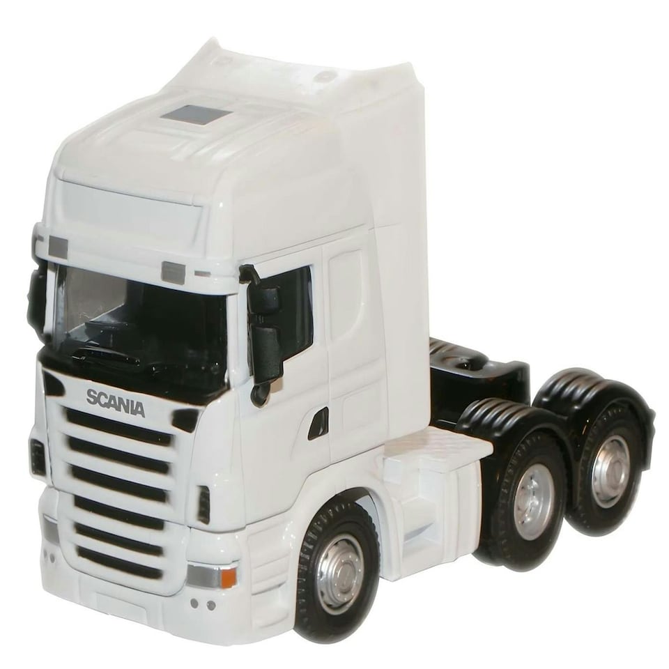 Oxford Diecast Scania Cab White