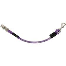 Shires Horse Bungee Trailer Tie - Purple - One Size