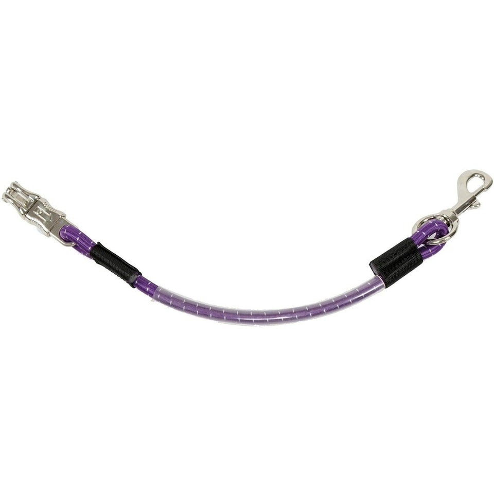 Shires Horse Bungee Trailer Tie - Purple - One Size
