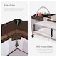 image 3 of Travel Cot Dog - foldable, with changing mat, for children up to 36 months | Cream | brown | 132 x 75 x 104 cm | 1