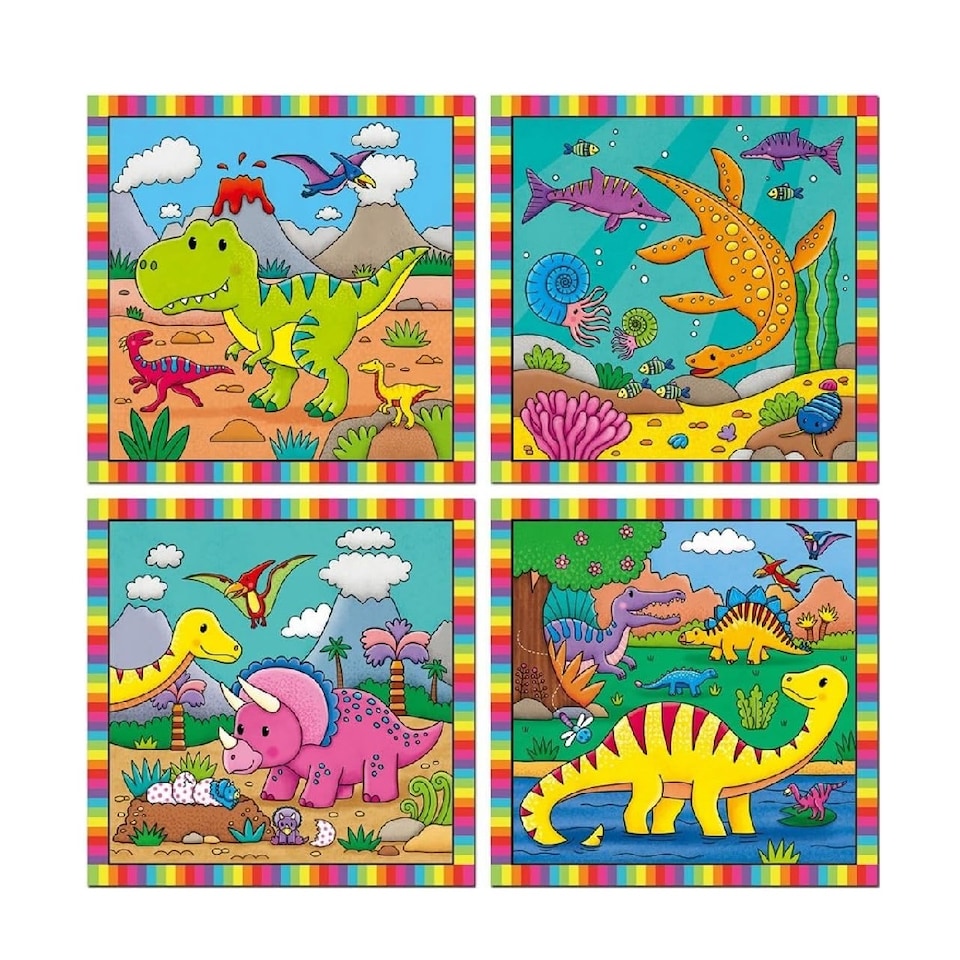 image 1 of Galt First Water Magic Baby Dinosaurs Mess Free Colouring Book