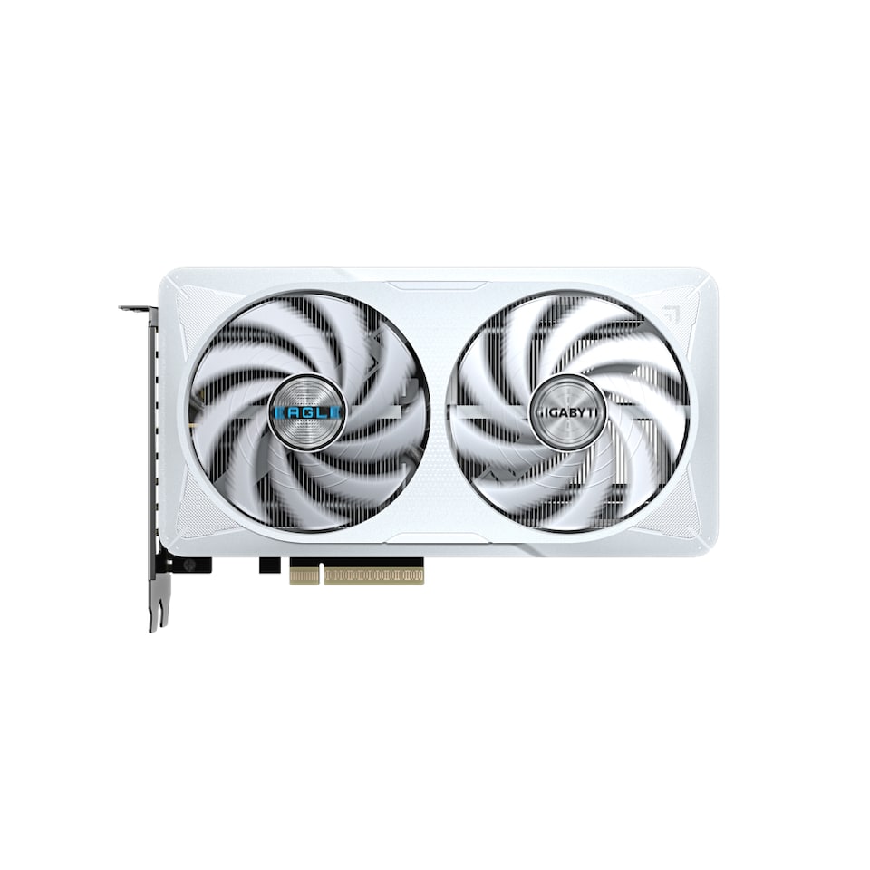 image 1 of Gigabyte GeForce RTX 5060 EAGLE ICE 8GB GDDR7 OC Graphics Card - White