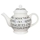 image 1 of Tea Pot: 4 Mug Emma Bridgewater Black Toast 4 Mug Teapot, Ceramic
