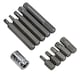 image 5 of Male Spline Shallow + Deep Bit Sockets 5mm - 12mm (M5-M12) 3/8in Drive
