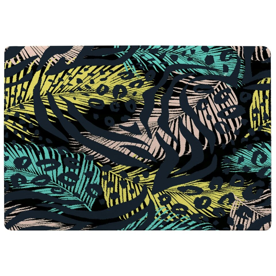 image 1 of Animal & Tropical Print (Rug) Multi | XL: 160x230cm