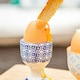 image 7 of Nicola Spring Hand-Printed Egg Cups - 5.5cm - 3 Colours - Pack of 6
