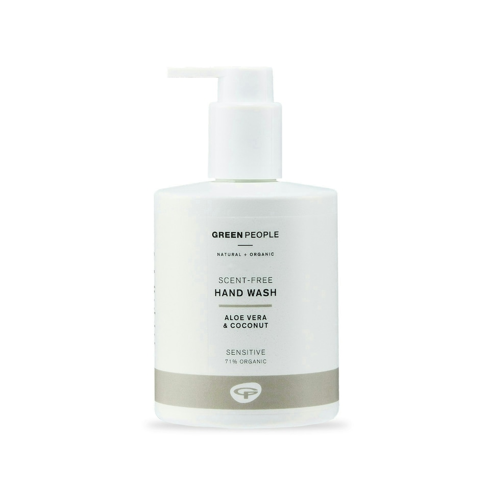 image 1 of Green People Scent Free Hand Wash - For Sensitive Skin - Paraben & SLS Free - Natural, Organic & Vegan, 75ml