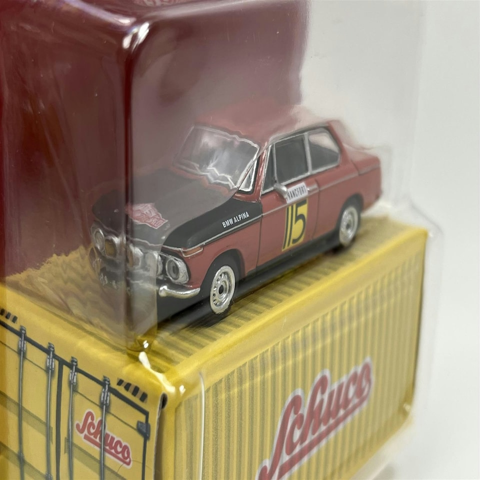 image 1 of BMW 2002 Rally Monte Carlo 1969 #115 1:64 Scale Schuco T64S007MC69