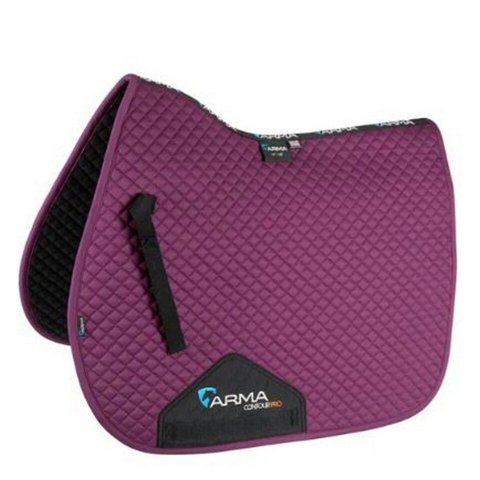 Performance Horse Saddlecloth - Plum - 14in - 14in
