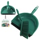 image 1 of Colour Coded Dustpan and Brush Sets Wide Plastic Dustpan with Rubber Lip and Soft Bristle Brush