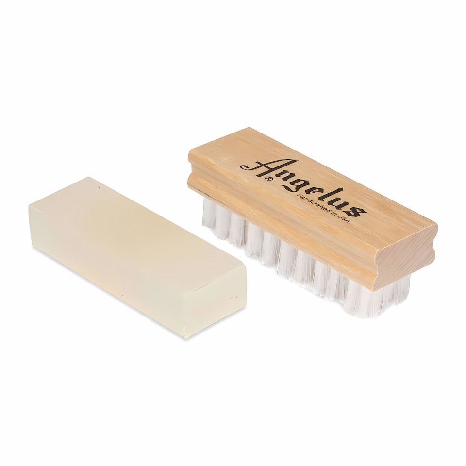 image 1 of Angelus Nubuck & Suede Kit - Cleaner & Eraser for Delicate Care | Brown