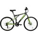image 1 of Basis Link DS Full Suspension Mountain Bike, 26" Wheel - Graphite/Lime