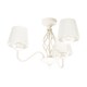 image 1 of ValueLights Memphis Cream 3 Way Chandelier | Cream