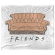 image 1 of Friends Sofa Blanket - Multicoloured - One Size