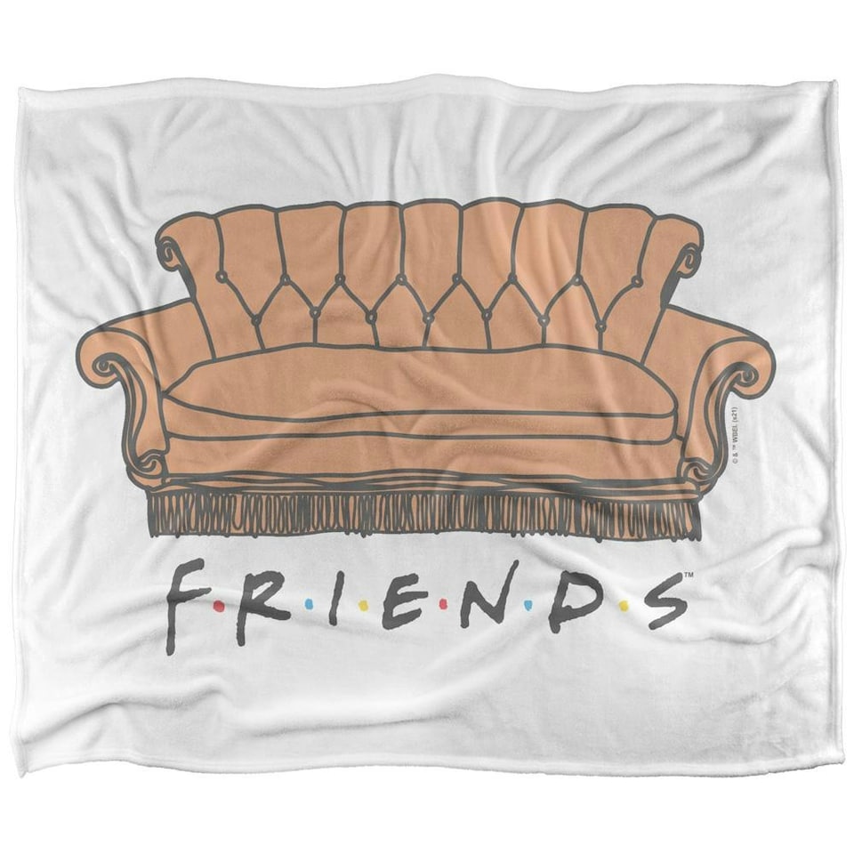 image 1 of Friends Sofa Blanket - Multicoloured - One Size