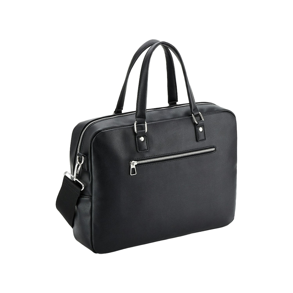Quadra Tailored Luxe Briefcase - Black - One Size (UTRW10021)