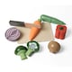 image 5 of Hooga Playroom Cutting Play Food - Role Play Wooden Vegetables