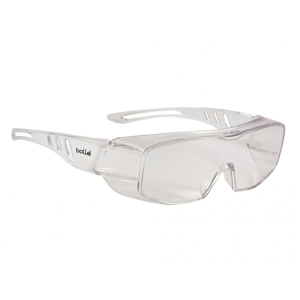 Bolle Safety Overlight Otg Goggles - Clear - Multi Colour - One Size Multi