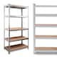 image 2 of Garage Shelving 90cm Wide & 180cm High Heavy Duty 5 Tier Multipurpose Metal Racking Unit  / Warehouse Shelving Storage