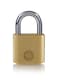 image 1 of YALE BRASS PADLOCK 30MM (PACK OF 2)