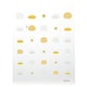 image 2 of Princess Kids Nail Sticker - # P006k - 1pack Multi