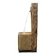 image 9 of Teamson Home 81cm Spa-Style Outdoor Waterfall Fountain LED Lighting, Brown