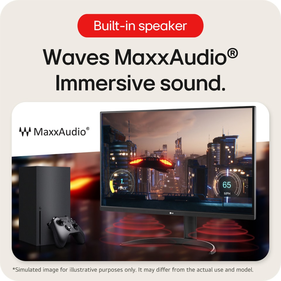 image 1 of LG UltraFine 32UR500K 32-Inch 4K UHD LCD 4ms Monitor with Speakers