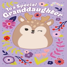 Squishmallows Granddaughter Birthday Card