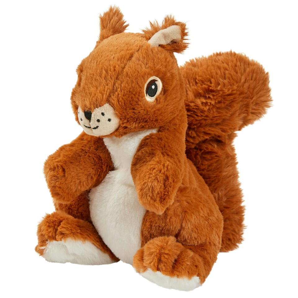 Warmies Red Squirrel Microwavable Weighted Teddy