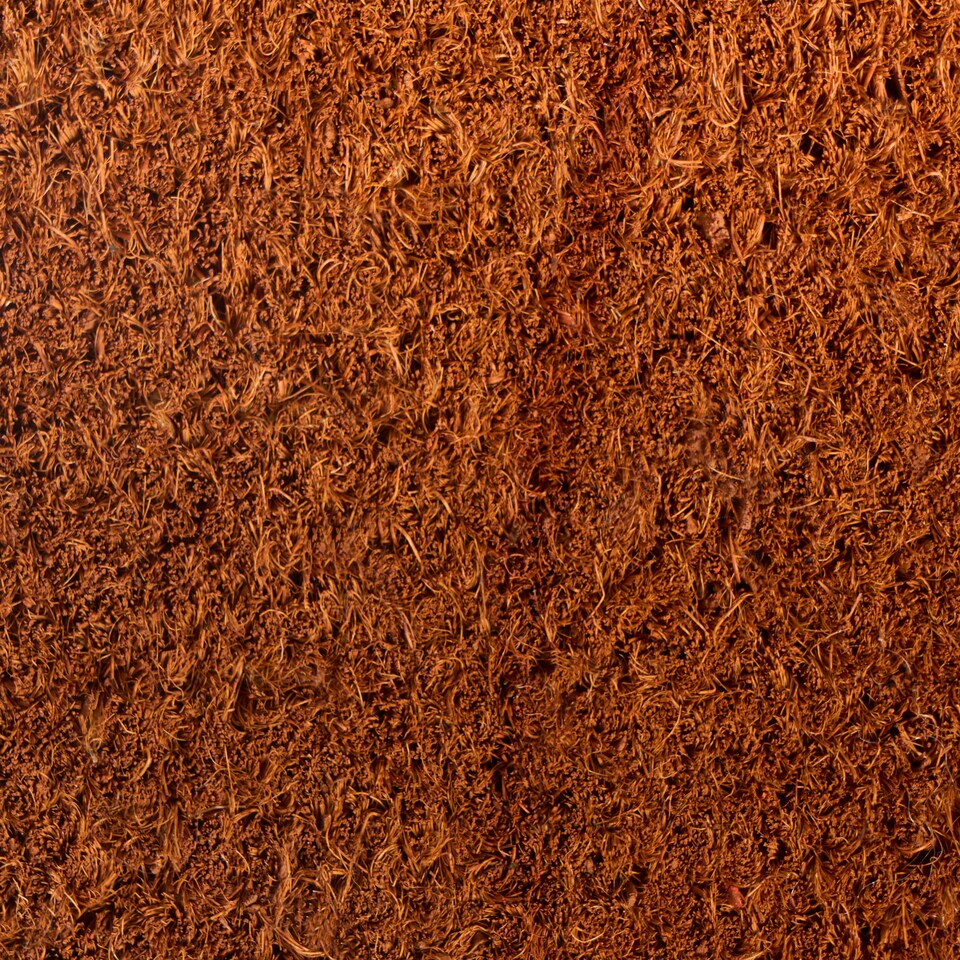 image 1 of OHS Pumpkin Autumnal Heavy Duty Coir Matting Floor Non-Slip Indoor Outdoor Doormat