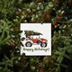 image 3 of Snowy Red Car - Plantable Wildflower Seed Christmas Cards - 5 Pack