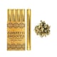 image 2 of Gold Paper Biodegradable Large Confetti Cannon 50cm
