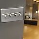 image 2 of Volex Crabtree 4-Gang Dimmer Light Switch - Flush Style