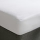 image 2 of OHS Terry Waterproof Bed Sheet Topper Mattress Protector Cover, Double - White