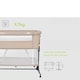 image 2 of Lorelli Milano Bedside Crib/ Playpen – Beige N/A