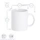 image 3 of Argon Tableware Classic White Mugs - 285ml - Pack of 6 | White | White
