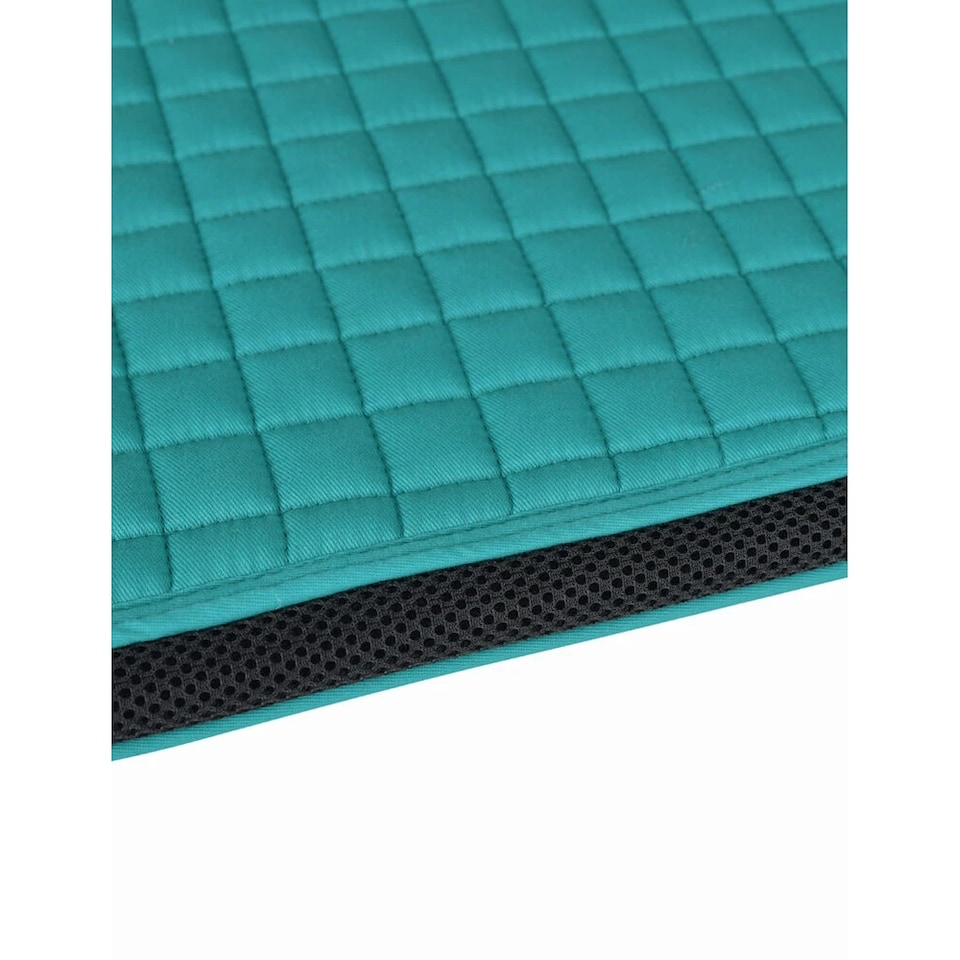 image 1 of Weatherbeeta Air-Tec Horse Jumping Saddlepad | Blue | Dark Turquoise | 23in x 20in | 1