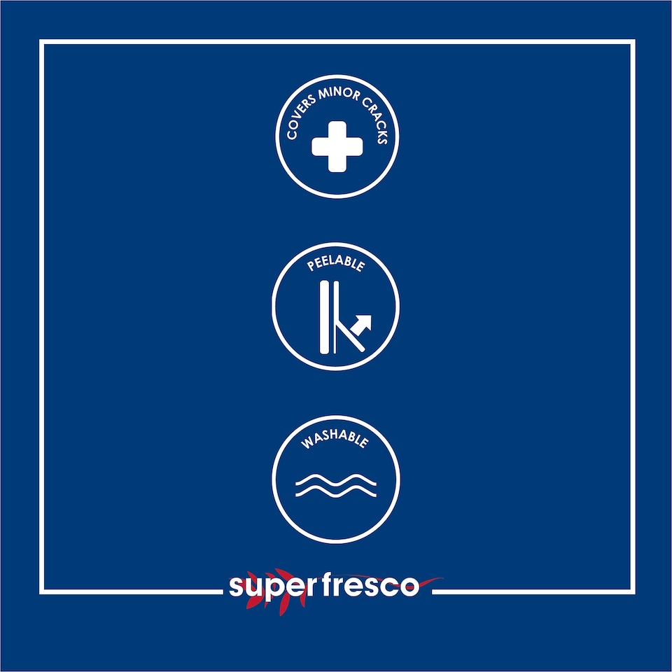 image 1 of Superfresco Paintable Beading | White | White | 10m Length x 52cm Width