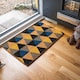 image 4 of Nicola Spring Coir Door Mat - 60 x 40cm - Geometric