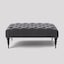 Steel Grey Plush Velvet