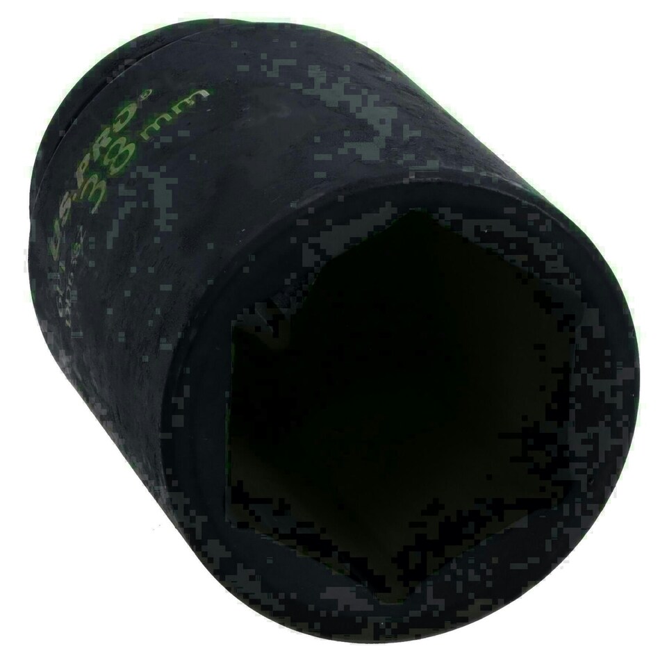 image 1 of 3/4" Drive 38mm Double Deep Impact Impacted Socket 6 Sided Single Hex HGV