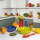 image 4 of Verano Spanish Ceramics Selena Glazed Set of 4 Mini Tagine Dip Dishes - 10cm Dark Green